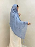 شال کنفی منگوله دار کد 310062 - تصویر 11