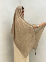 شال پلیسه طرحدار کد 310057 - تصویر 3