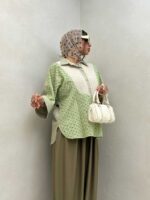 شومیز خامه دوزی کد 220454 - تصویر 5