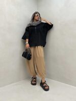شومیز خامه دوزی کد 220454 - تصویر 4