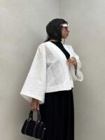 مانتو یقه هفت کد 120295