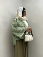 مانتو یقه هفت کد 120295 - تصویر 3