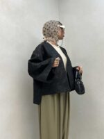 مانتو یقه هفت کد 120295 - تصویر 5