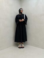 ست مانتو و دامن بنددار کد 160577 - تصویر 6