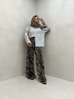 شومیز راه راه کد 220460 - تصویر 8