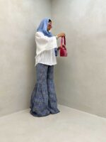 شومیز 2 جیب کج راه کد 220461 - تصویر 2
