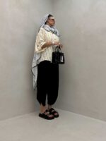 شومیز گیپور 2 جیب کد 220412 - تصویر 14