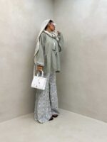 شومیز پاپیونی مراکشی کد 220464 - تصویر 2