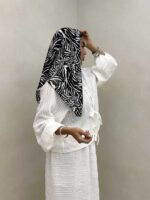 مینی اسکارف ZEBRA کد 310075 - تصویر 2
