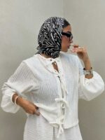مینی اسکارف ZEBRA کد 310075