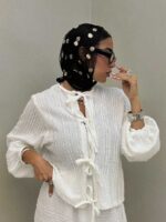 مینی اسکارف بابونه کد 310074