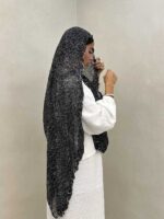 شال پلنگی مرواریدی کد 310068