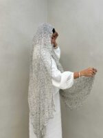 شال پلنگی مرواریدی کد 310068 - تصویر 3