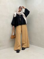 شومیز پاپیونی گت دار کد 220466 - تصویر 10