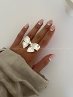 انگشتر پاپیونی NO.1 کد 310215 - تصویر 13