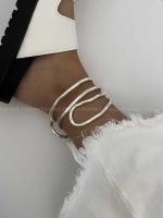 دستبند ماری منعطف کد 310160 - تصویر 2