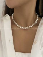 گردنبند مینیمال مرواریدی کد 310137