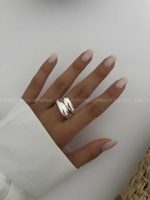 انگشتر طرحدار کد 310158 - تصویر 2