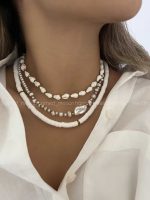 گردنبند صدف کد 310179