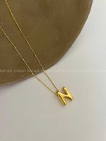 گردنبند حروف A کد 310183 - تصویر 4