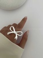 انگشتر پاپیونی NO.1 کد 310215 - تصویر 9
