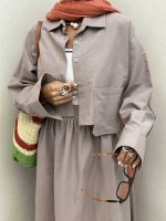 شومیز نیم تنه لنین کد 220485 - تصویر 7