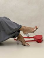 کفش پاشنه طلقی کد 140759 - تصویر 2