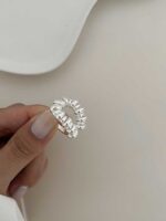 انگشتر نقره ای کد 310103 - تصویر 4