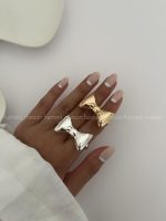 انگشتر پاپیونی NO.1 کد 310215 - تصویر 4