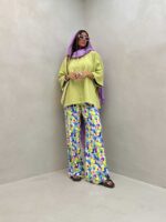شومیز طرح پفکی کد 220469 - تصویر 2