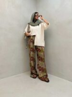 شومیز طرح پفکی کد 220469 - تصویر 9