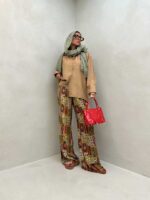 شومیز ساده 5 دکمه کد 220468 - تصویر 3