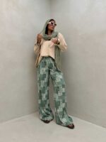 شومیز ساده 5 دکمه کد 220468 - تصویر 13