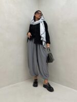 شومیز ساده 5 دکمه کد 220468 - تصویر 15