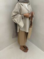 شومیز آستین پیله کد 220471 - تصویر 6
