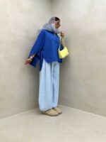 شومیز آستین پیله کد 220471 - تصویر 3