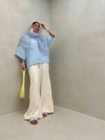 شومیز بغل چاک کد 220476