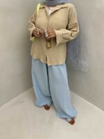 شومیز دبل جیب کد 220480 - تصویر 4