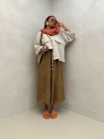 شومیز ساده 2 جیب کد 220477 - تصویر 15