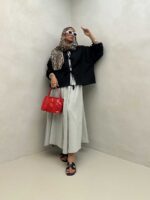 شومیز آستین گت کد 220482 - تصویر 5