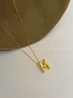 گردنبند حروف A کد 310183 - تصویر 5