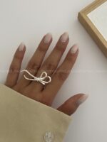 انگشتر نقره ای کد 310103 - تصویر 6