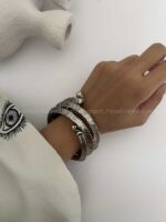 دستبند فلزی هندی کد 310113 - تصویر 2