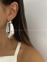گوشواره OVER SIZE کد 310143 - تصویر 2