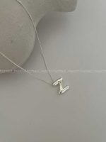 گردنبند حروف سری A کد 310128 - تصویر 9