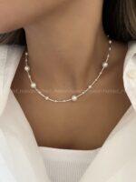 گردنبند مروارید کد 310098