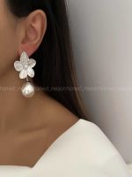 گوشواره مروارید بزرگ کد 310249