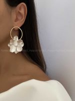 گوشواره گل و مروارید کد 310247