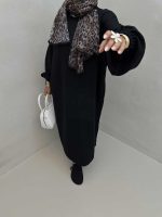 پیراهن بلند آستین کشی کد 240149 - تصویر 10