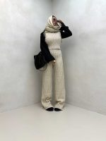 ست بافتنی یقه مردانه کد 160595 - تصویر 3